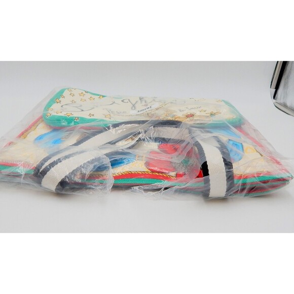 Brighton Sparkle And Shine Tote Bag Canvas Tom Clancy Design Love Shopping NWT - Picture 3 of 14